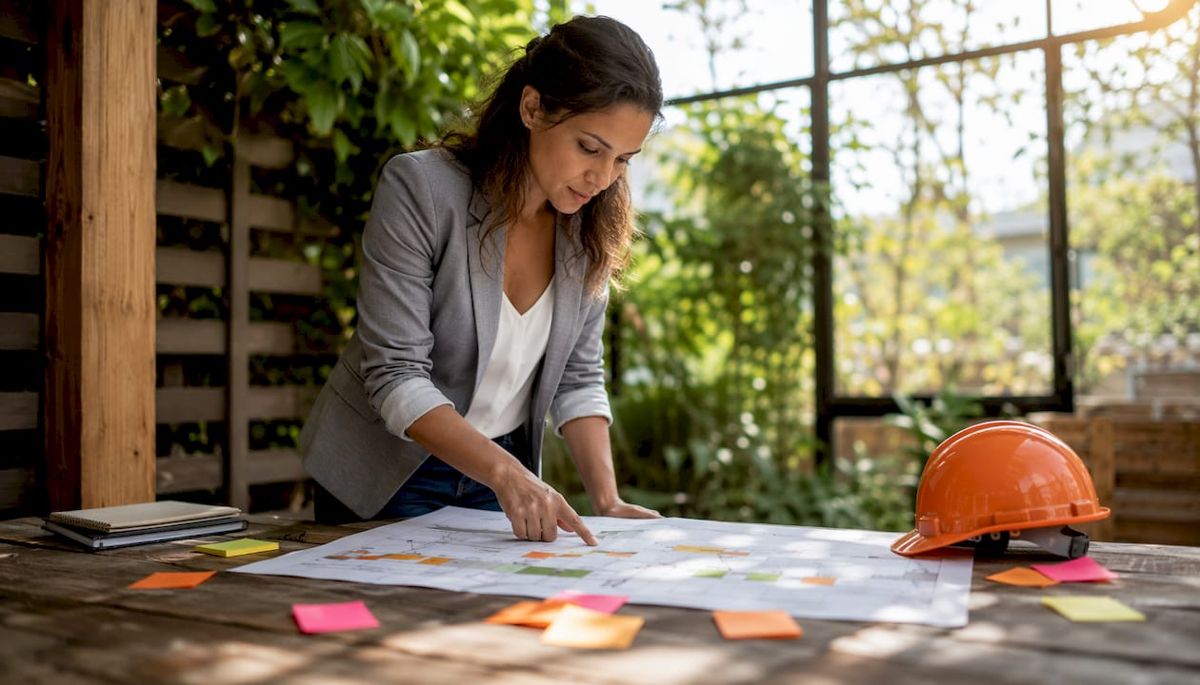 Project manager reviewing payment submission timeline